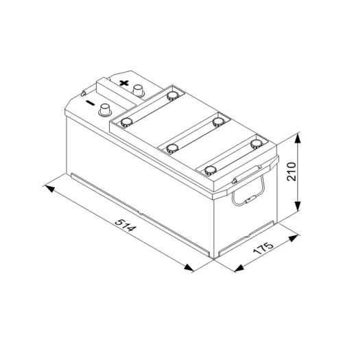 Štartovacia batéria BOSCH 0 092 T30 450 - obr. 4