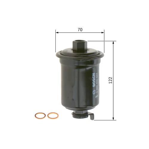 Palivový filter 0 986 450 604 /BOSCH/ - obr. 4