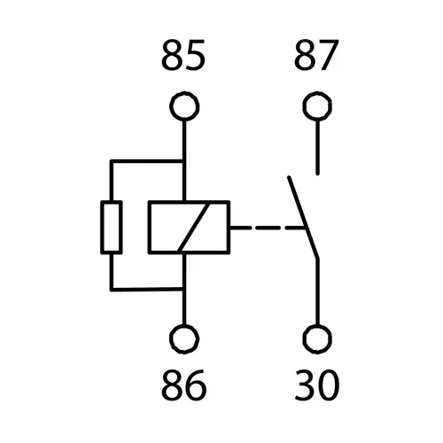 Relé pracovného prúdu 0 986 AH0 082 /BOSCH/ - obr. 5