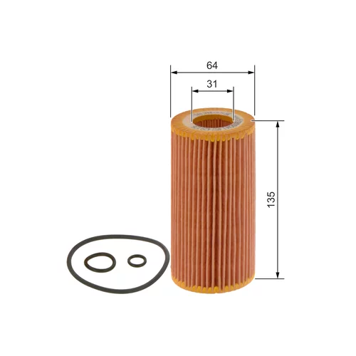 Olejový filter BOSCH 1 457 429 126 - obr. 4