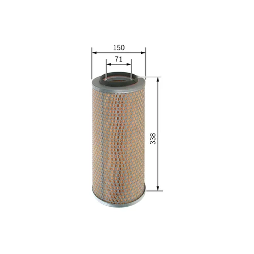 Vzduchový filter BOSCH 1 457 429 941 - obr. 4