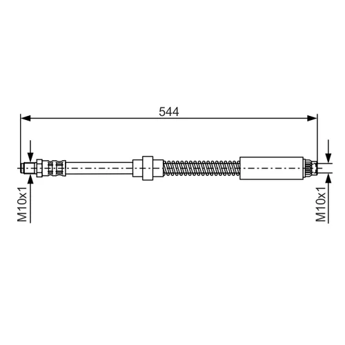 Brzdová hadica BOSCH 1 987 476 559 - obr. 4