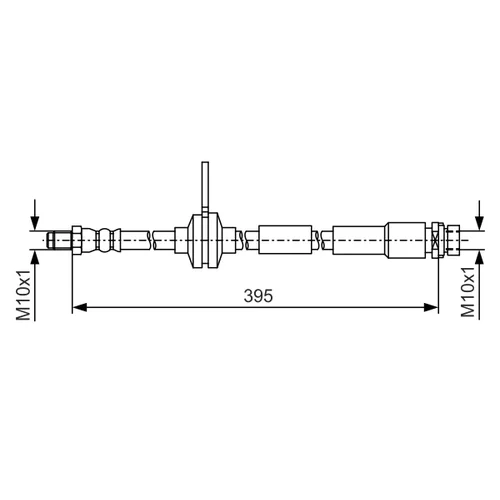 Brzdová hadica BOSCH 1 987 481 B19 - obr. 4