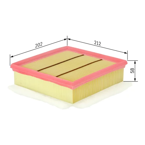 Vzduchový filter BOSCH F 026 400 049 - obr. 4