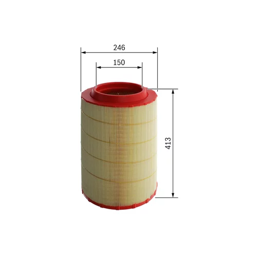 Vzduchový filter BOSCH F 026 400 588