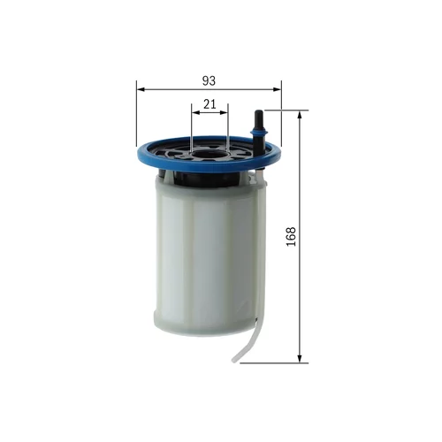 Palivový filter BOSCH F 026 402 286 - obr. 3