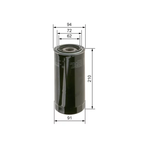 Olejový filter F 026 407 234 /BOSCH/ - obr. 4