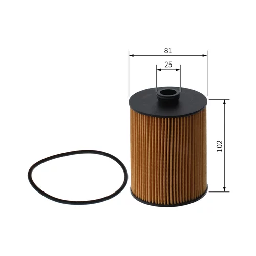 Olejový filter BOSCH F 026 407 320 - obr. 4