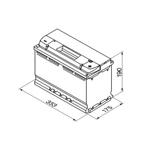 Štartovacia batéria BOSCH 0 092 S40 130 - obr. 5