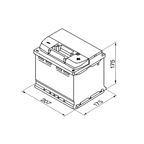 Štartovacia batéria BOSCH 0 092 S50 010 - obr. 5