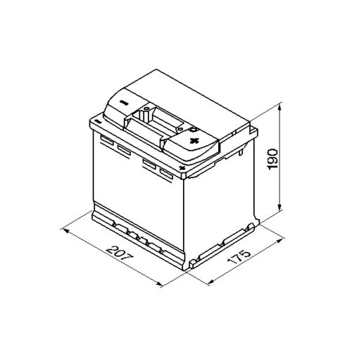 Štartovacia batéria 0 092 S50 020 /BOSCH/ - obr. 5