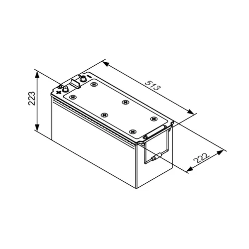 Štartovacia batéria BOSCH 0 092 T30 550 - obr. 4