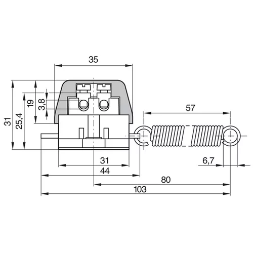 Spínač BOSCH 0 986 340 010 - obr. 5