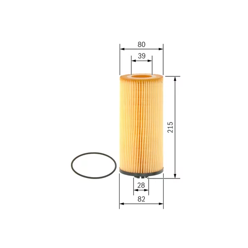 Olejový filter BOSCH 1 457 429 107 - obr. 4