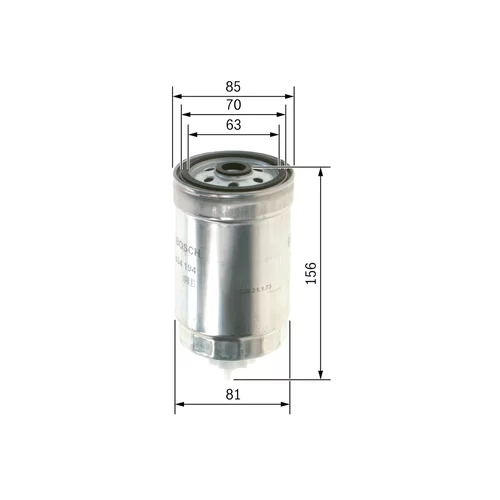 Palivový filter BOSCH 1 457 434 194 - obr. 4