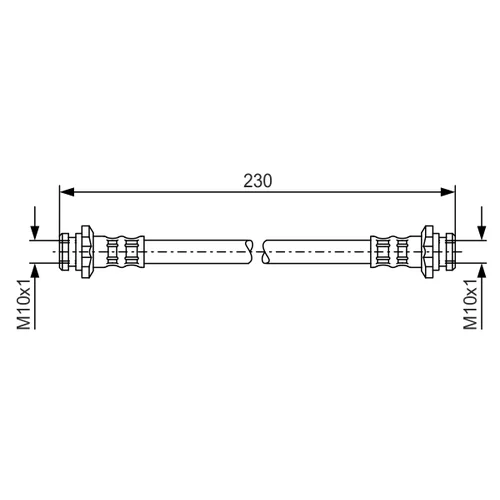 Brzdová hadica BOSCH 1 987 476 137 - obr. 4