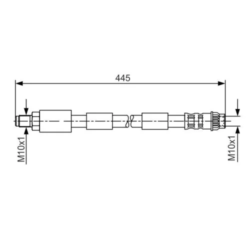 Brzdová hadica BOSCH 1 987 476 912 - obr. 4