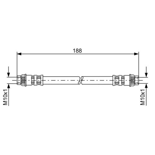 Brzdová hadica BOSCH 1 987 476 917 - obr. 4
