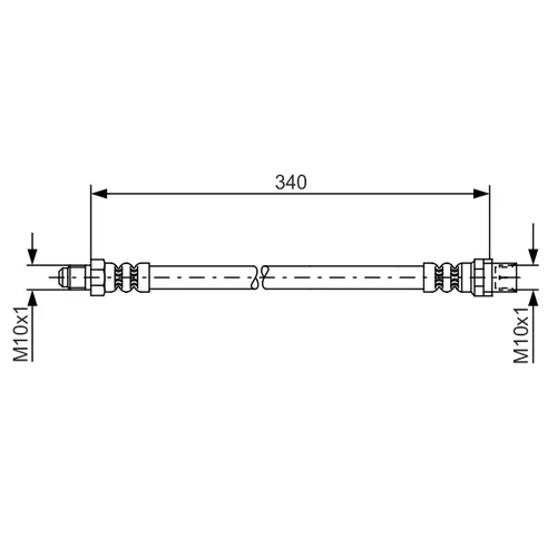 Brzdová hadica BOSCH 1 987 481 080 - obr. 4
