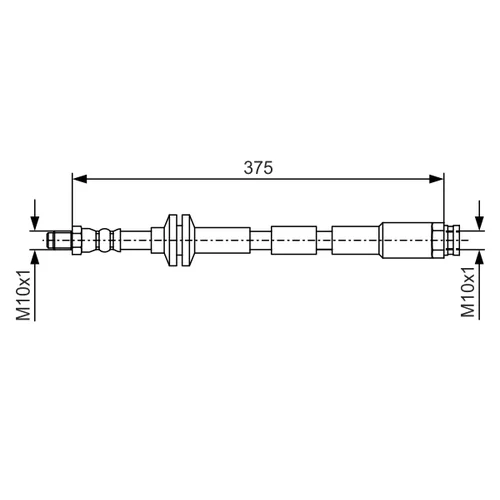 Brzdová hadica BOSCH 1 987 481 B18 - obr. 4