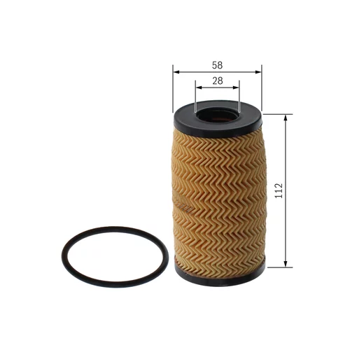 Olejový filter BOSCH F 026 407 317 - obr. 4