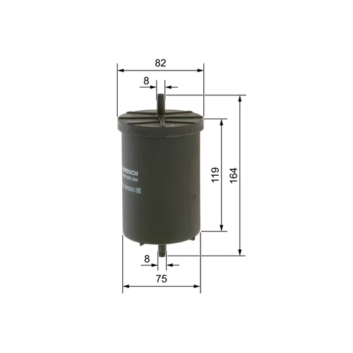 Palivový filter BOSCH 0 450 905 264 - obr. 4