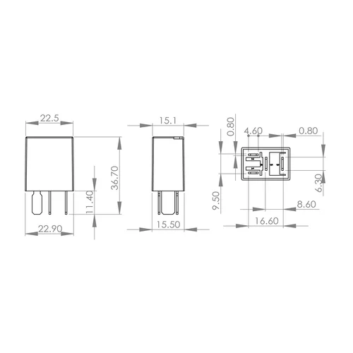 Relé pracovného prúdu 0 986 AH0 323 /BOSCH/ - obr. 4