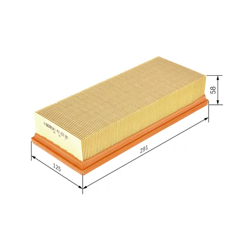 Vzduchový filter BOSCH 1 457 433 282 - obr. 4