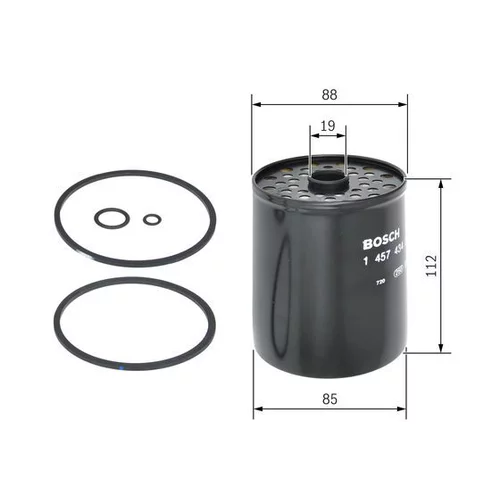 Palivový filter BOSCH 1 457 434 200 - obr. 4