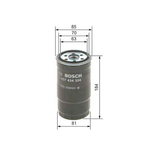 Palivový filter 1 457 434 324 /BOSCH/ - obr. 4