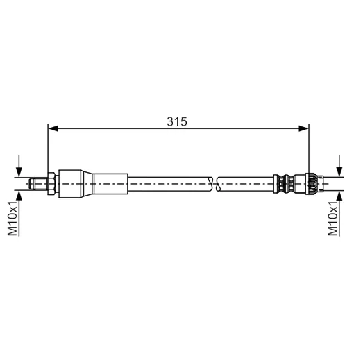 Brzdová hadica BOSCH 1 987 476 032 - obr. 4