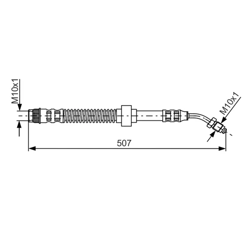 Brzdová hadica BOSCH 1 987 481 150 - obr. 4