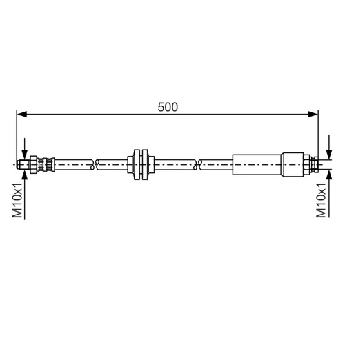 Brzdová hadica BOSCH 1 987 481 172 - obr. 4