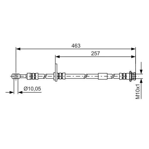 Brzdová hadica 1 987 481 401 /BOSCH/ - obr. 4