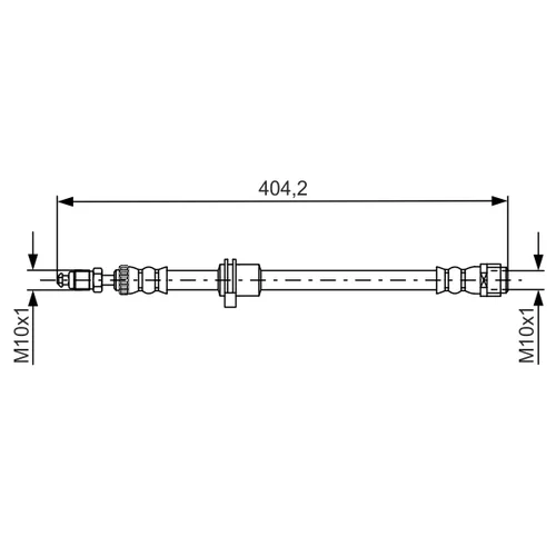 Brzdová hadica BOSCH 1 987 481 679