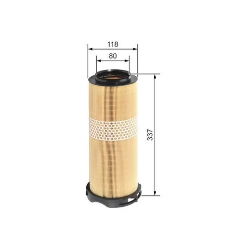 Vzduchový filter F 026 400 024 /BOSCH/ - obr. 4