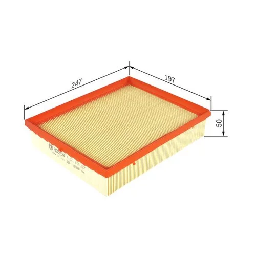 Vzduchový filter F 026 400 267 /BOSCH/ - obr. 4