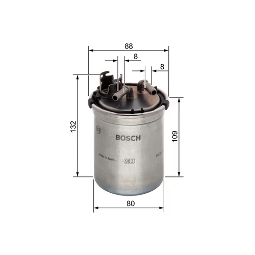 Palivový filter BOSCH 0 450 906 426 - obr. 4