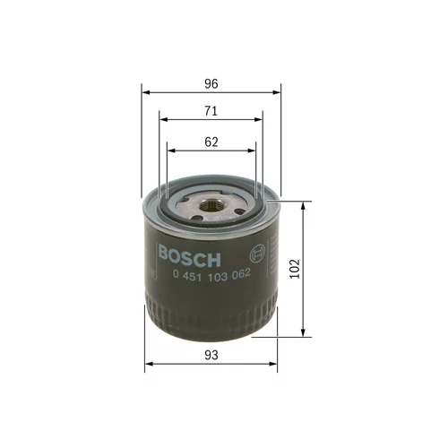 Olejový filter BOSCH 0 451 103 062 - obr. 4