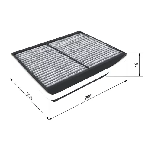 Filter vnútorného priestoru BOSCH 1 987 432 525 - obr. 4