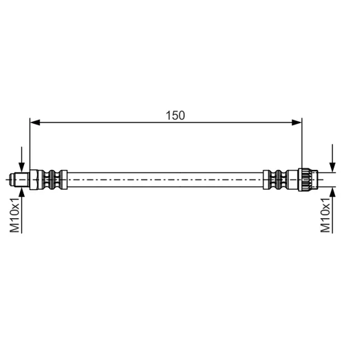 Brzdová hadica BOSCH 1 987 476 709 - obr. 4