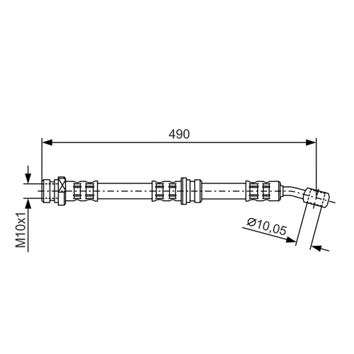 Brzdová hadica BOSCH 1 987 476 896 - obr. 4