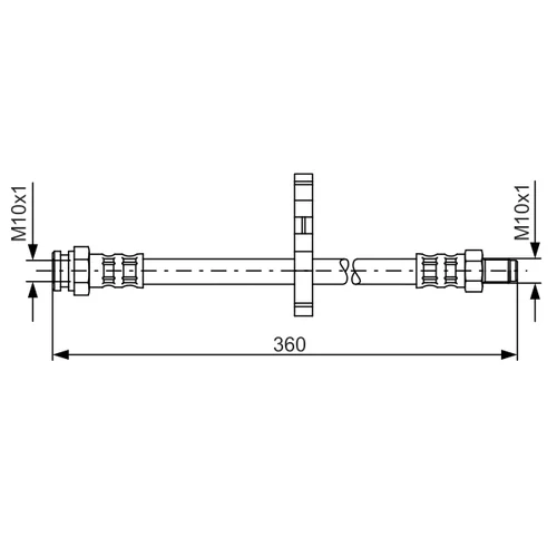 Brzdová hadica BOSCH 1 987 481 061 - obr. 4
