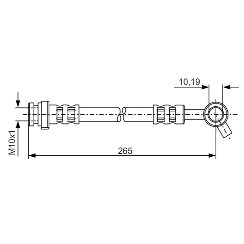 Brzdová hadica BOSCH 1 987 481 291 - obr. 4