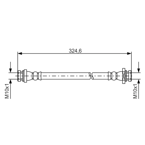 Brzdová hadica BOSCH 1 987 481 559 - obr. 4