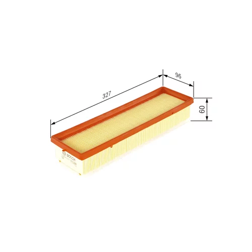 Vzduchový filter BOSCH F 026 400 377 - obr. 4