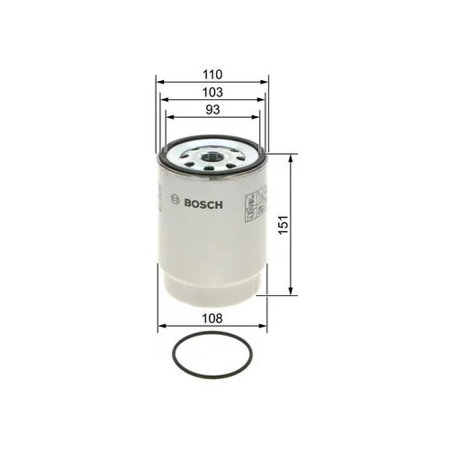 Palivový filter BOSCH F 026 402 242 - obr. 4