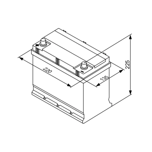 Štartovacia batéria 0 092 S30 170 /BOSCH/ - obr. 5