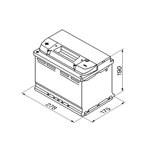 Štartovacia batéria BOSCH 0 092 S40 090 - obr. 5