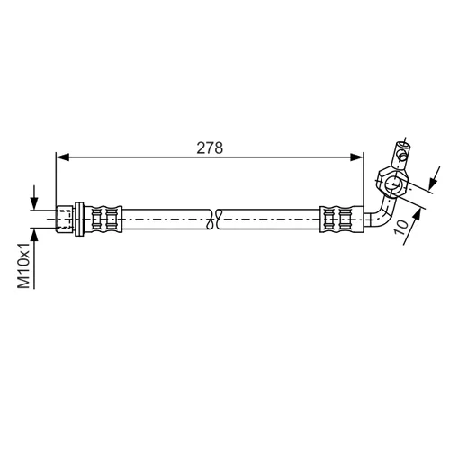 Brzdová hadica BOSCH 1 987 476 127 - obr. 4